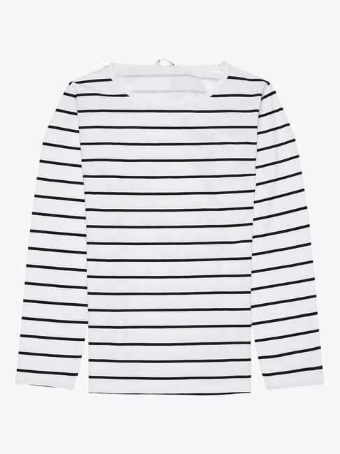 Luca & Lola Fanny Top 2-pak, Grey Melange/Stripes