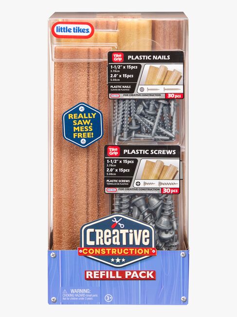 Little Tikes Creative Construction Refillsæt med Søm & Skrue