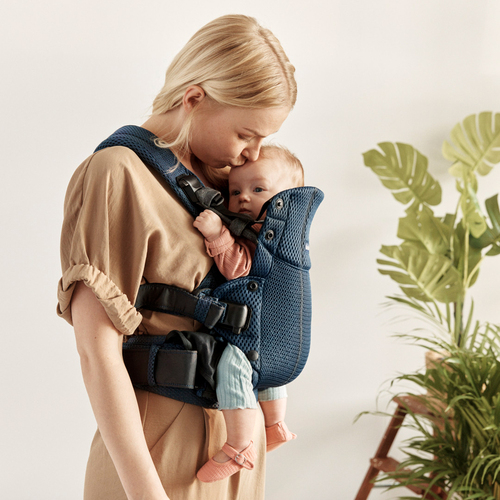 BabyBjörn Harmony Bæresele 3D Mesh, Navy Blue 