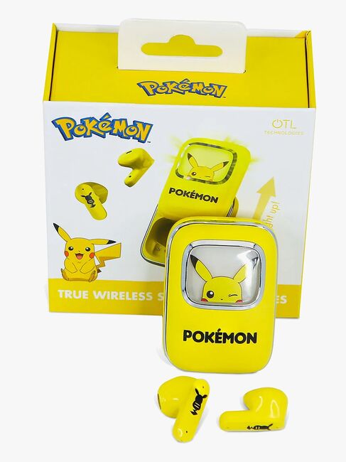 Pokémon Høretelefoner In-Ear TWS med LED Pikachu