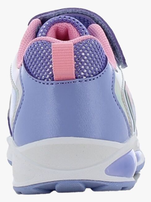 Disney Lilo & Stitch Blinkende Sneakers, Light Blue/Silver