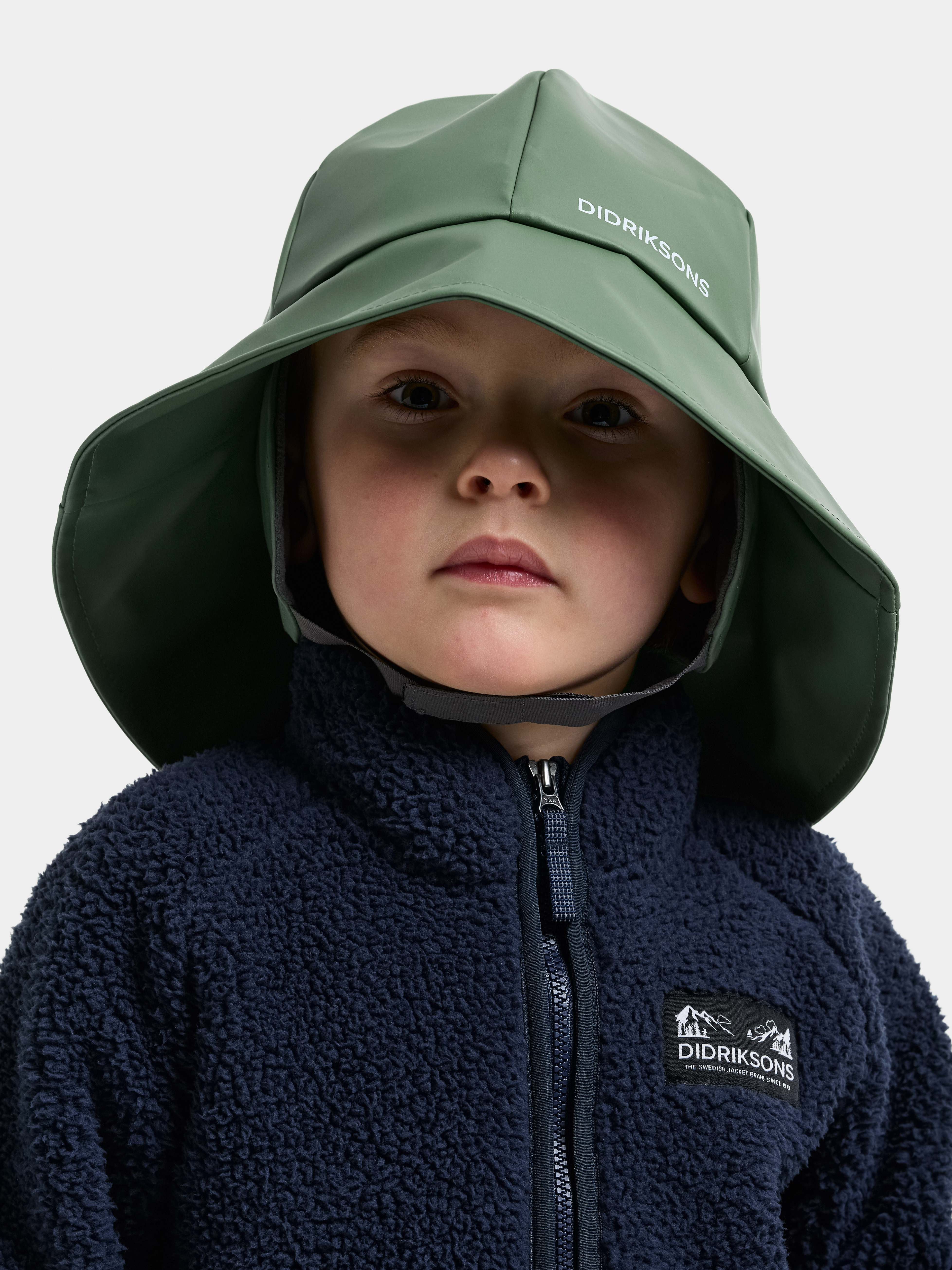 Didriksons Regnhat, Dark Moss, 50, Regntøj børn