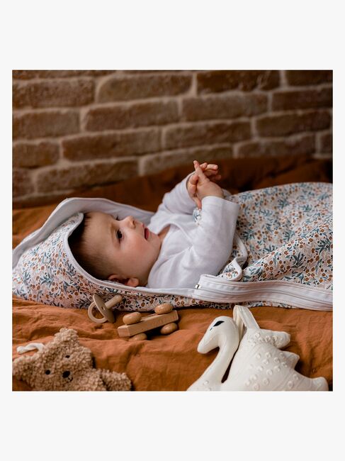 Candide Sovepose med Hætte 0-3 Måned, Natur