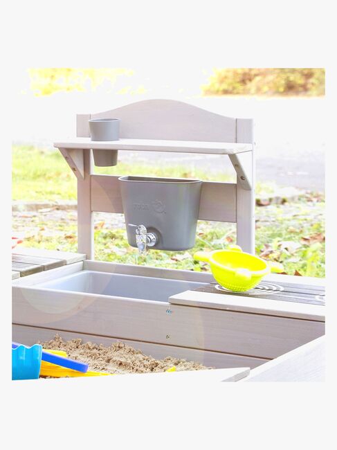 Roba Sandkasse med Udekøkken, Grå