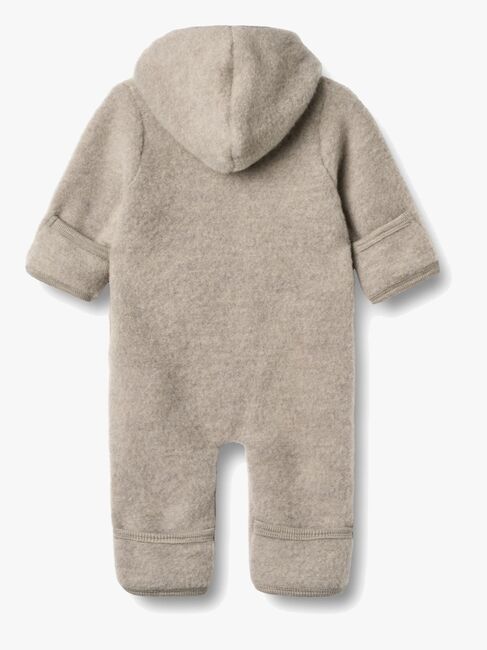 Wheat Ata Flyverdragt Merinould, Khaki Melange