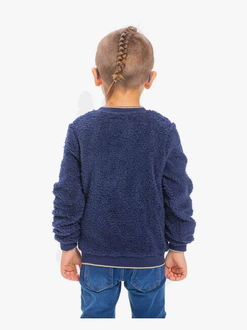 Petite Chérie Atelier Vienna Fleecetrøje, Navy
