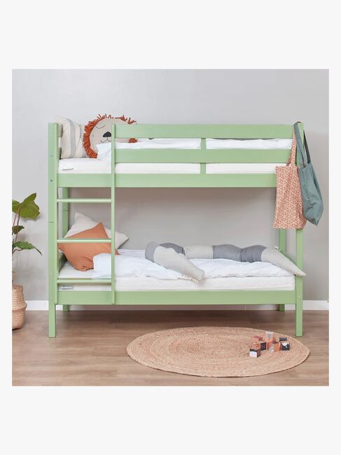 Hoppekids ECO Comfort Køjeseng 70x160, Lysegrøn