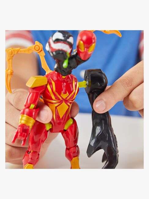 Marvel Spider-Man Mixmashers Figur Iron Spider Delux