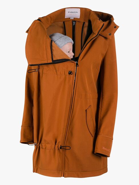 Wombat Softshell Bærejakke, Caramel