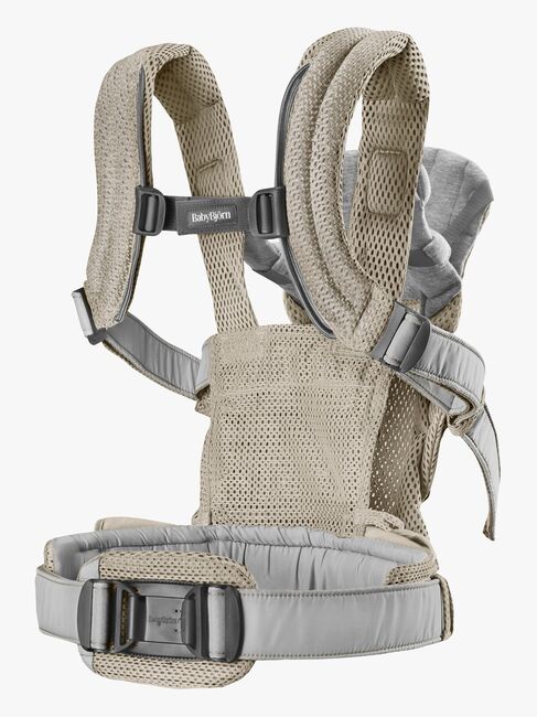 BabyBjörn Harmony Bæresele 3D Mesh, Gråbeige