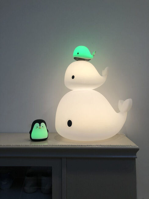 FILIBABBA LED-Lampe Silikone, Pelle the Penguin