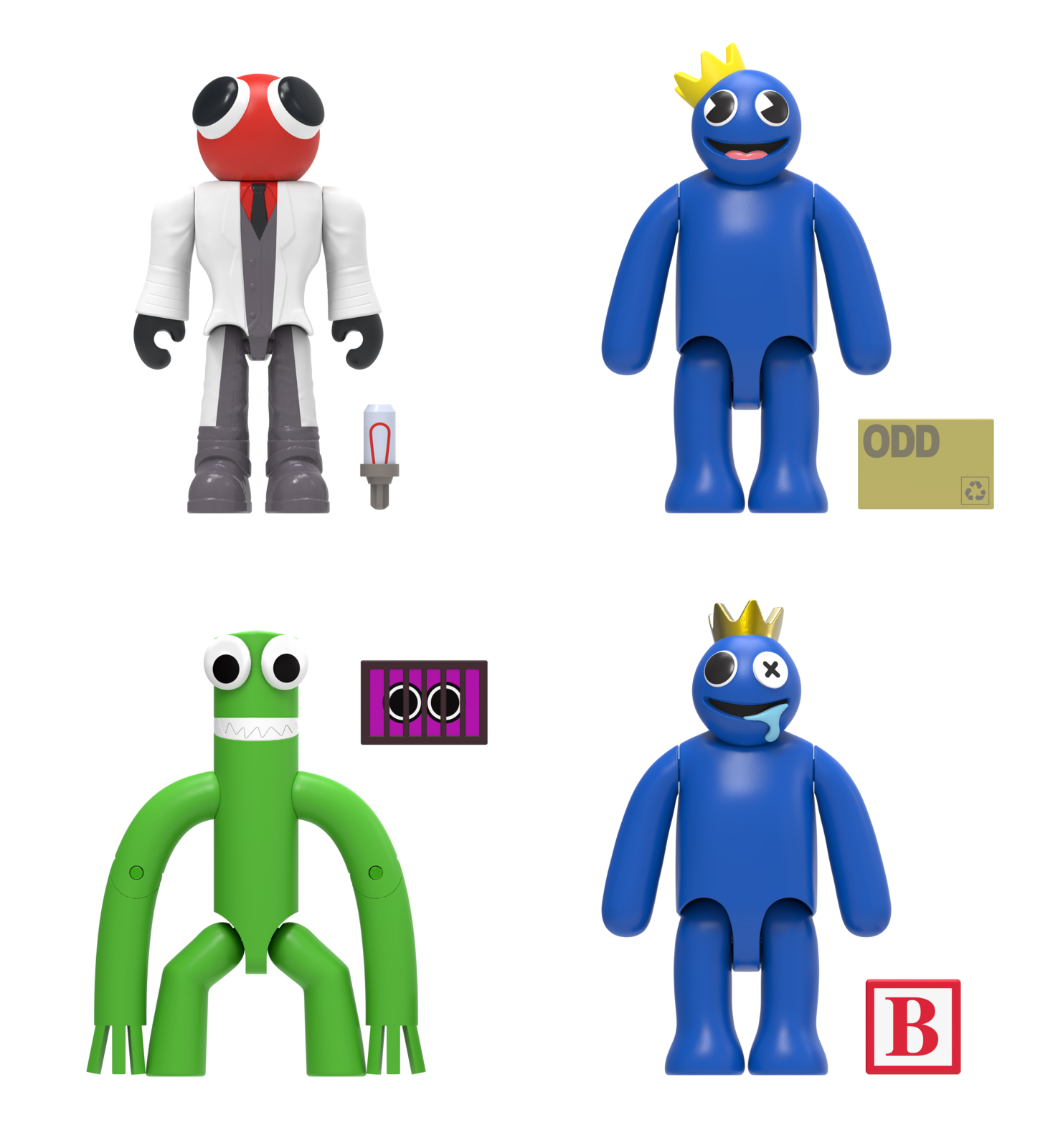 Rainbow Friends Actionfigur