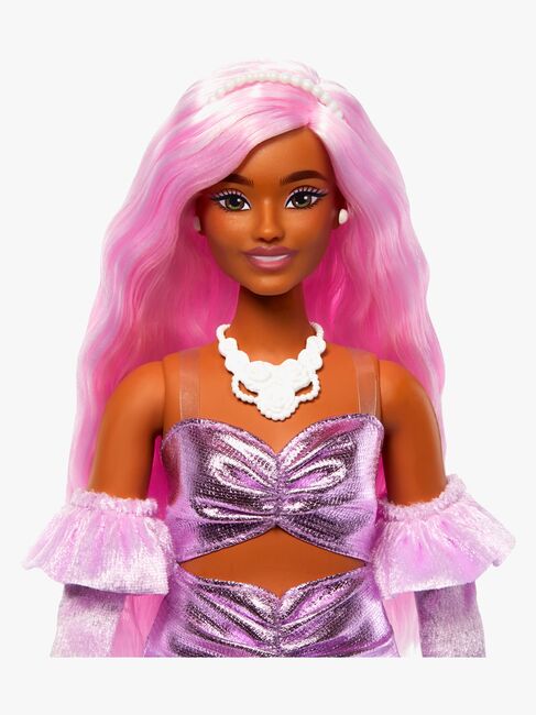 Barbie Deluxe Style Dukke Lyserødt Hår
