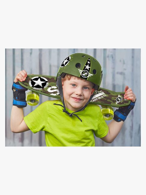 Stamp Skateboard Skids Control, Military