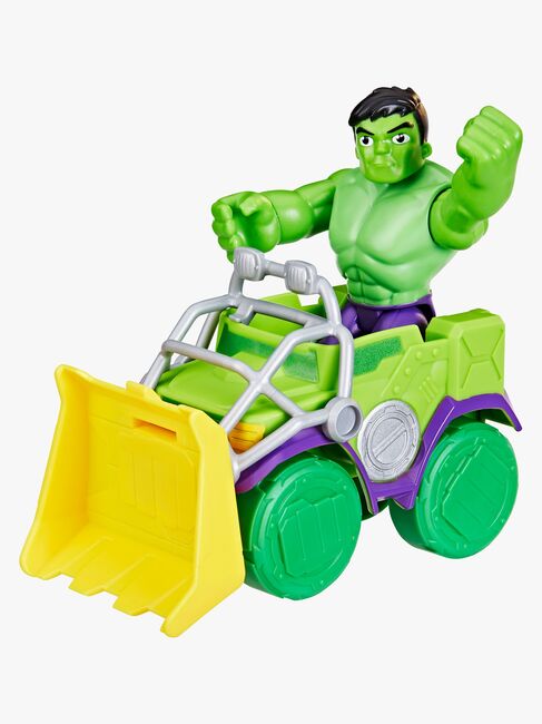 Spidey And His Amazing Friends Figur med Transportmiddel Hulk Truck