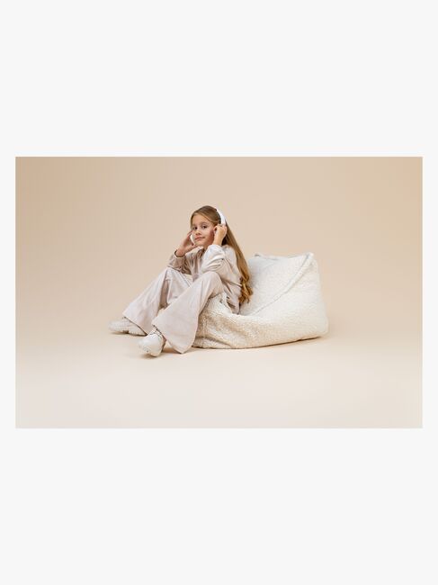 Meowbaby Bearly Sækkestol, Cremefarvet