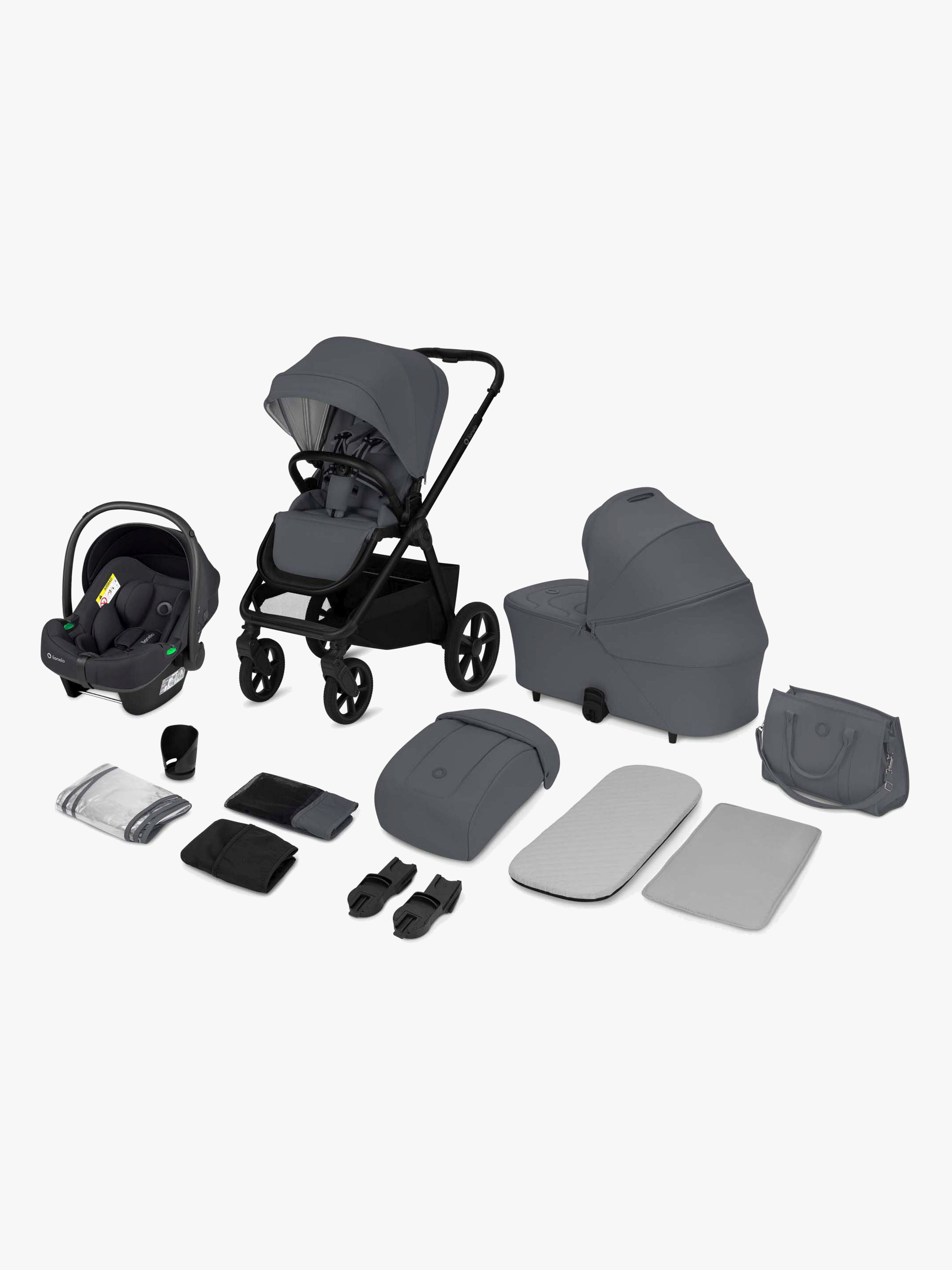 Lionelo CARMINE 3-in-1 Duovogn, Grey Stone