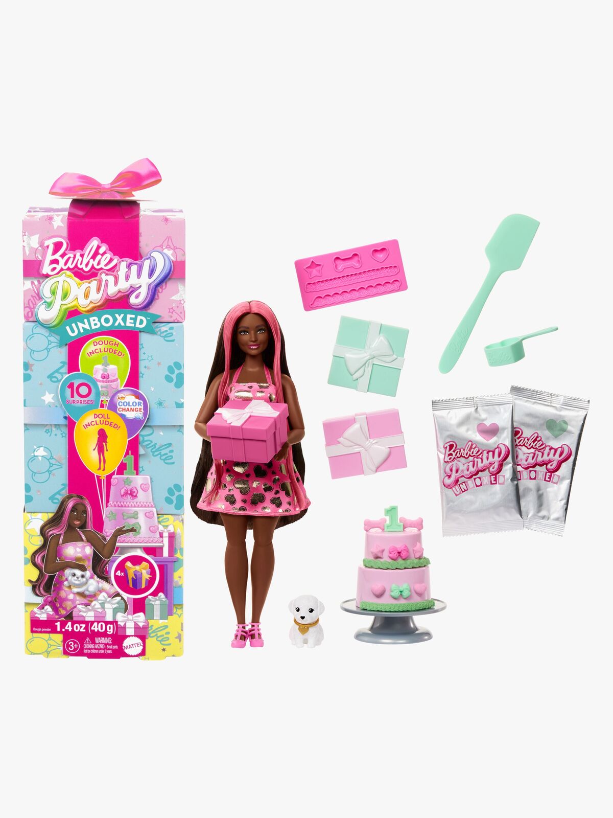 Barbie Party Unboxed Dukke 2
