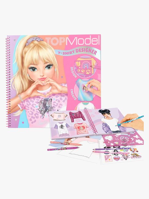 TOPModel T-shirt Designbog DIY-sæt