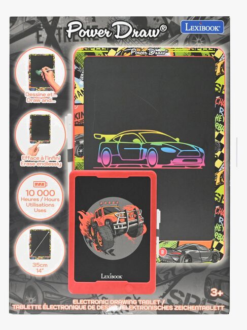 Lexibook Flerfarvet E-Ink Tegnetablet med Stenciler 14 Tommer