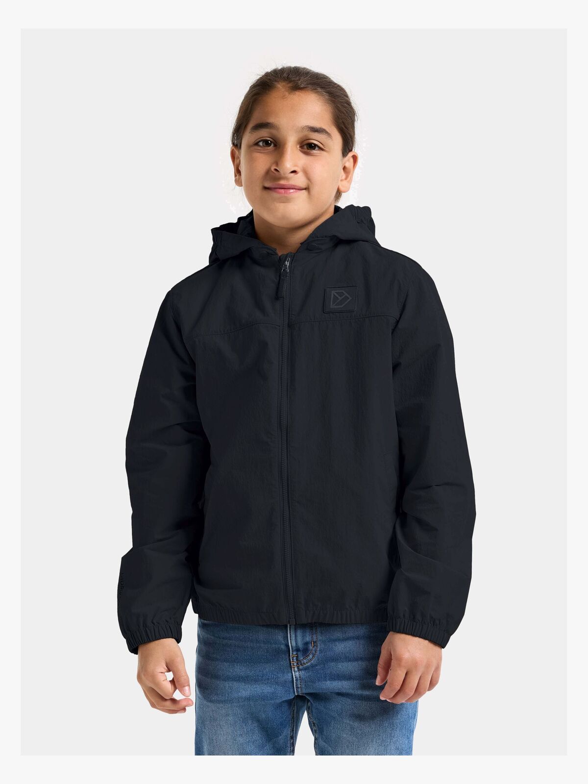 Didriksons Jasper Vindtæt Friluftsjakke, Black