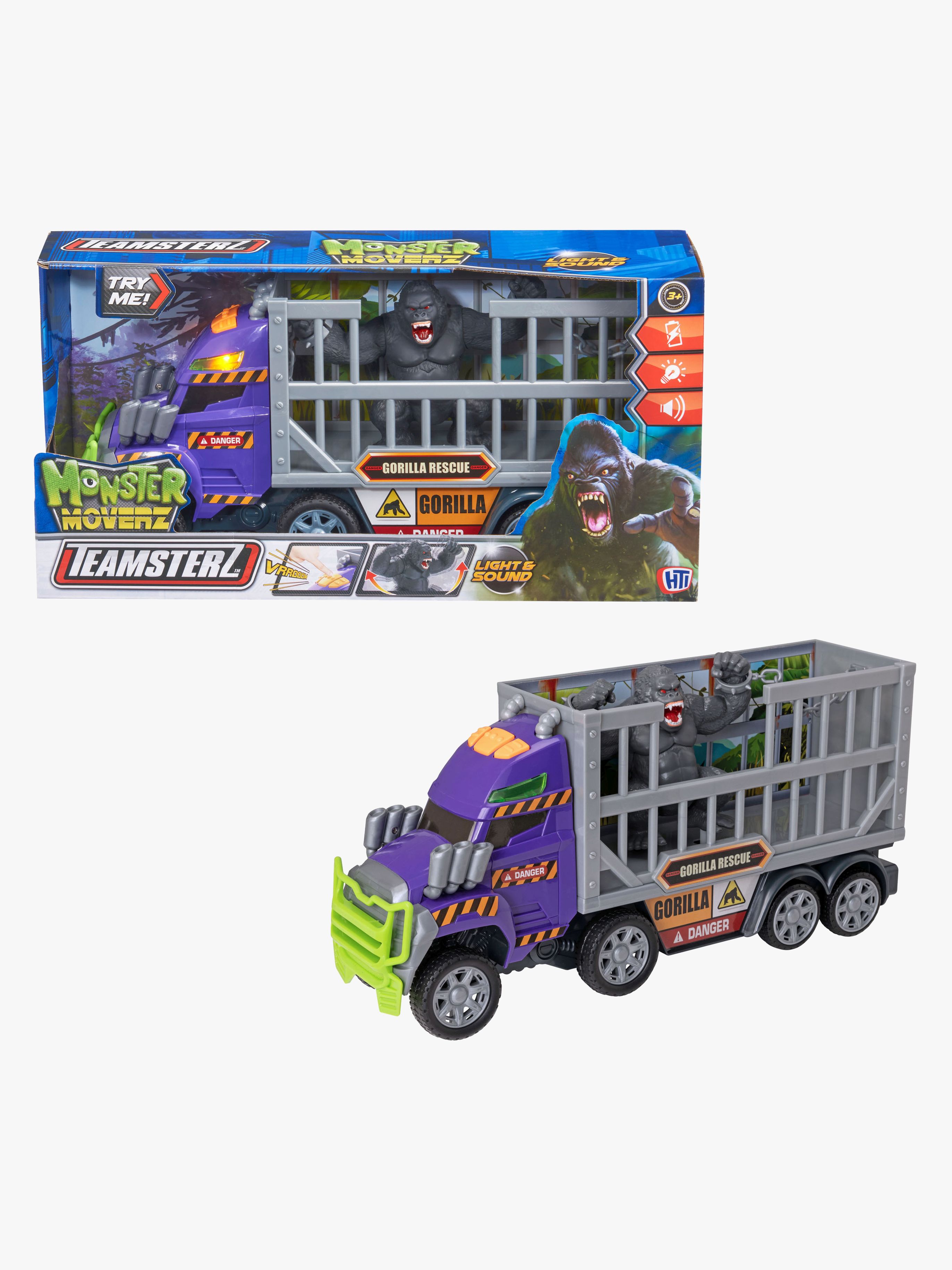 Teamsterz Monster Moverz Actionbil Gorilla Rescue