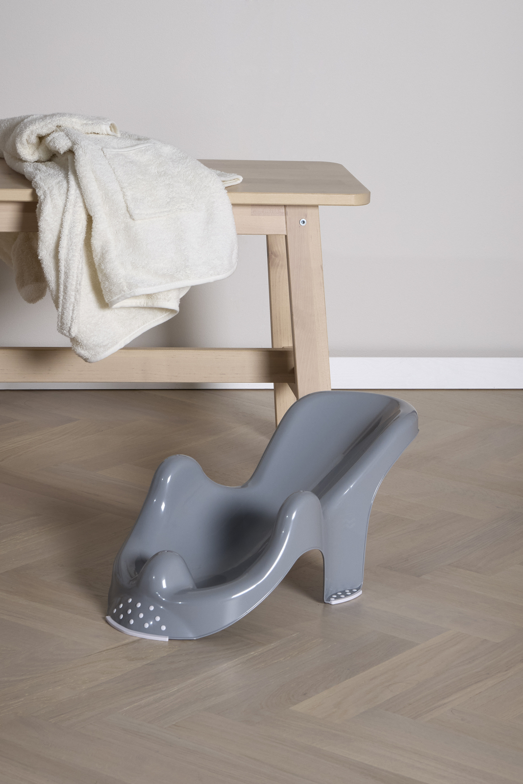 Beemoo CARE Badestol, Grå