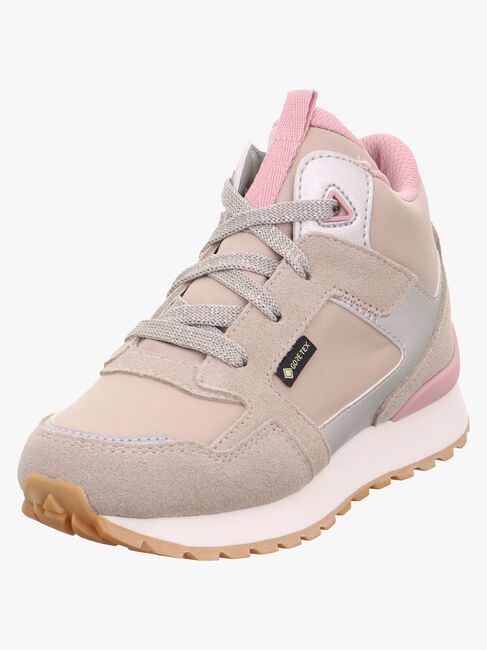 Superfit Dash Mid GTX Sneakers, Beige/Pink