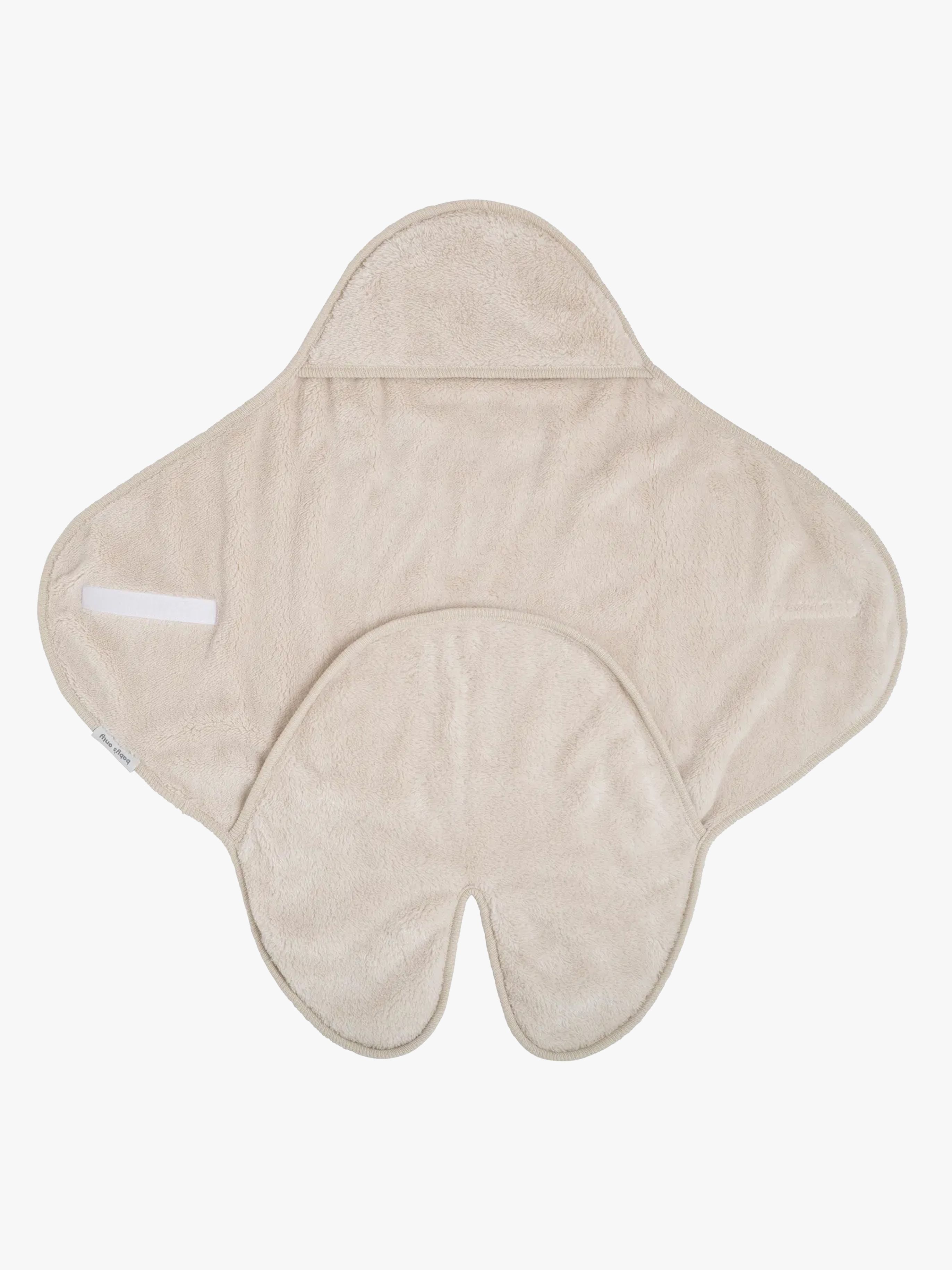 Baby's Only Hooded Baby Tæppe med Fødder Cozy, Warm Linen