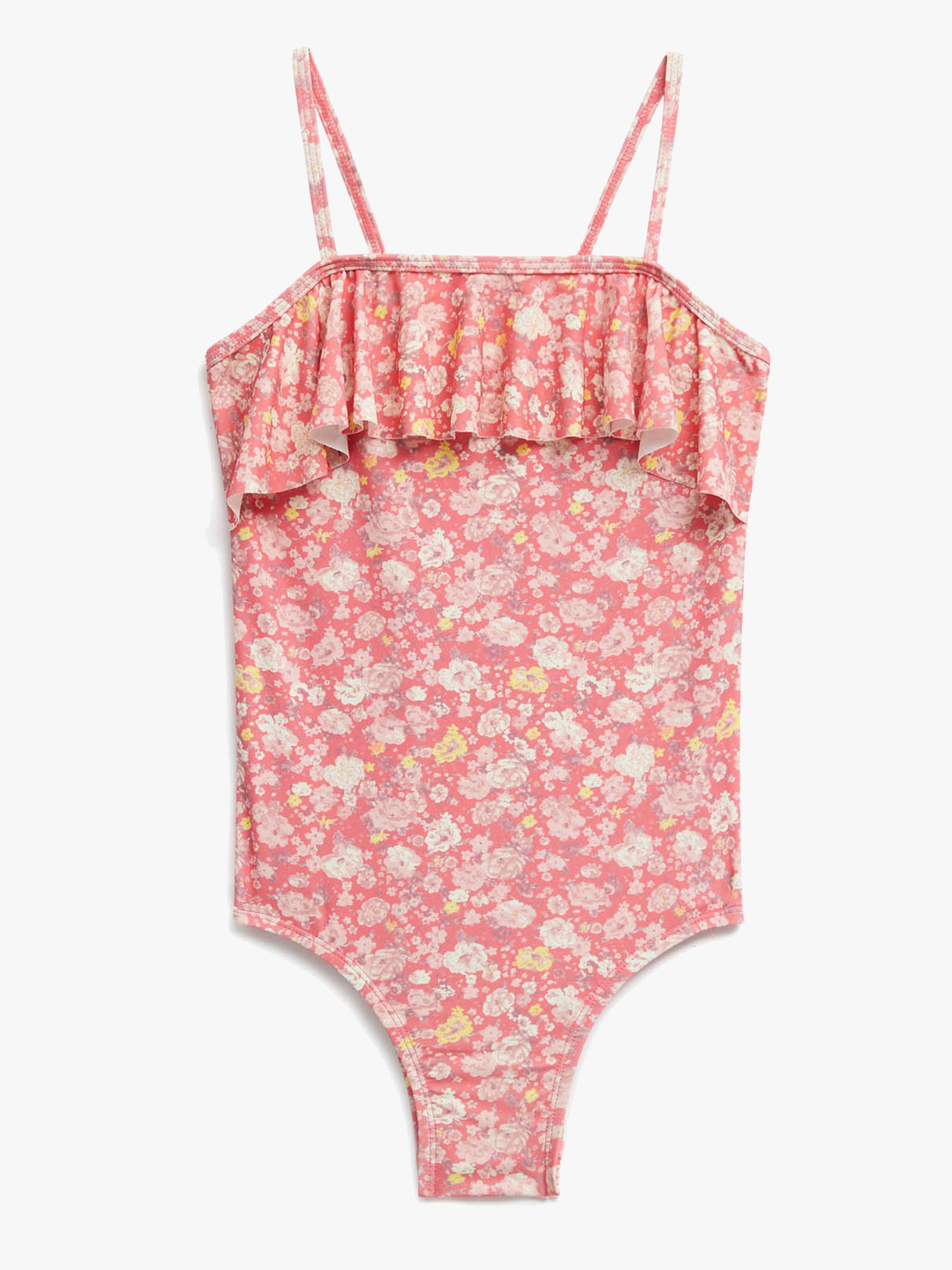 Petite Chérie Atelier Nathalie UV-Badedragt, Pink Flower, 110-116