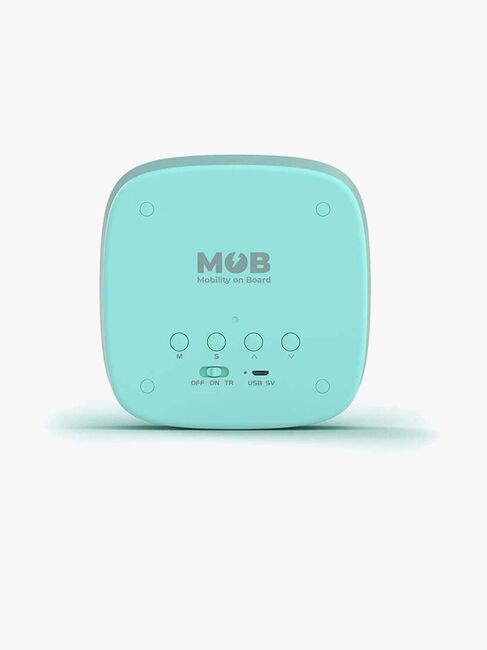 MOB Vækkeur med Lys Billy Clock, Lyseblå