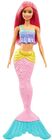 Barbie Dreamtopia Dukke Mermaid, Lyserød/Gul