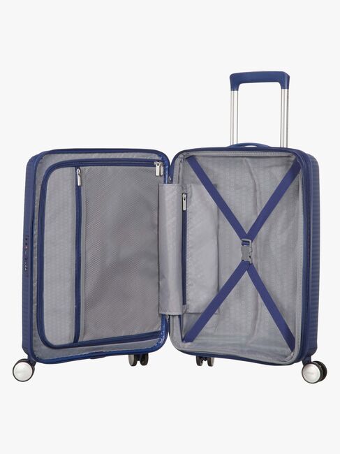 American Tourister Soundbox Spinner Kuffert 35,5L, Midnight Navy