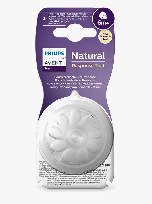 Philips Avent Natural Response Sut Flow 6