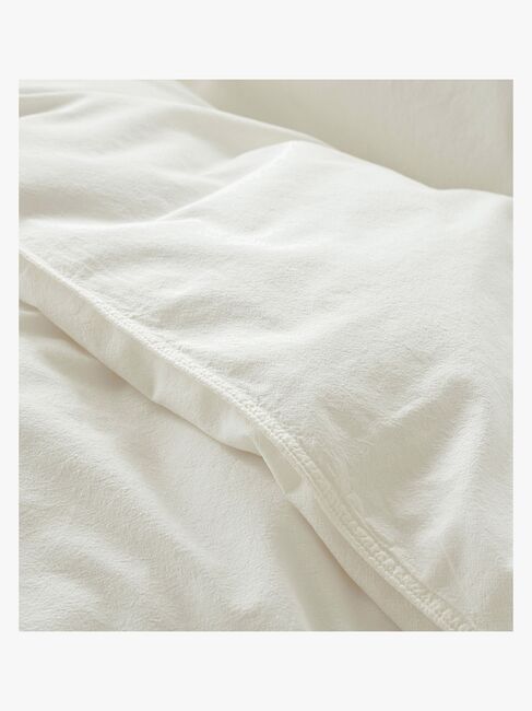 Borganäs Sengesæt Tremmeseng Humble 100 x 130 2-delt, Hvid