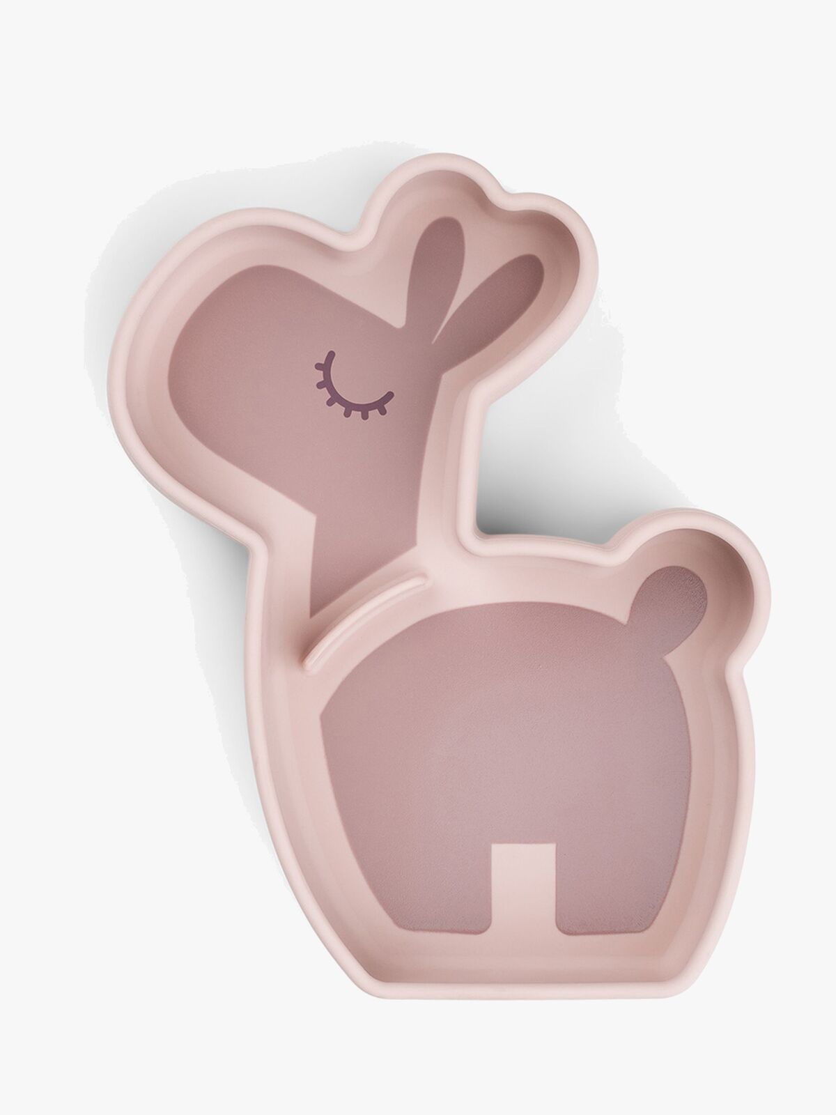 Done By Deer Stick & Stay Silikonetallerken Lalee, Powder