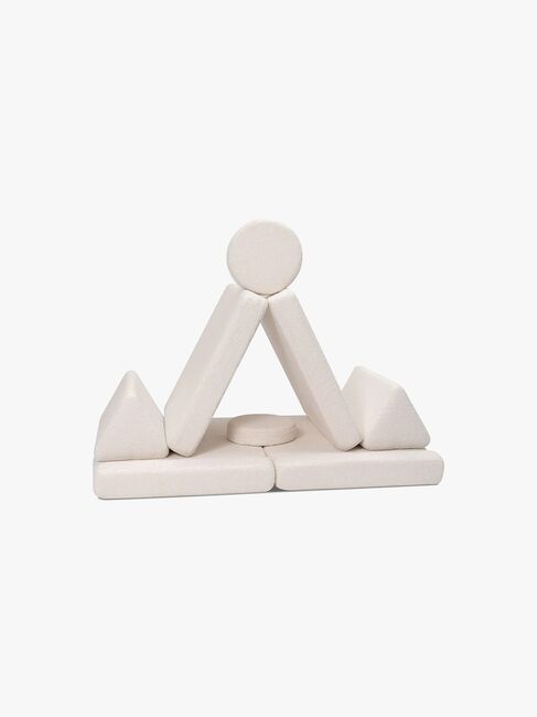 Shappy Play Teddy Bygbar Sofa 160x80 cm, Cream White