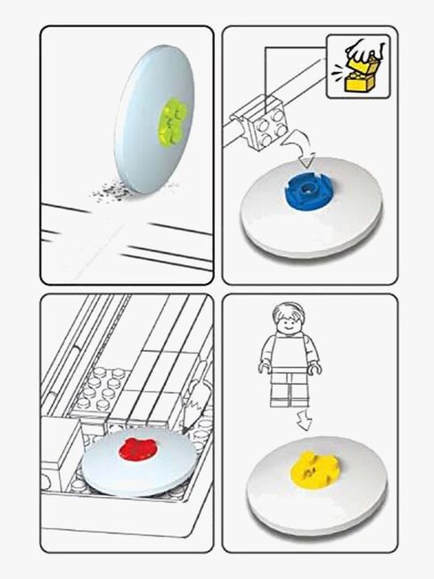 LEGO Skrivesæt med Figur