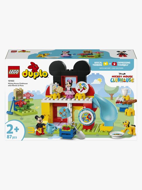 LEGO DUPLO Disney 10465 Mickeys klubhus med Minnie og Pluto