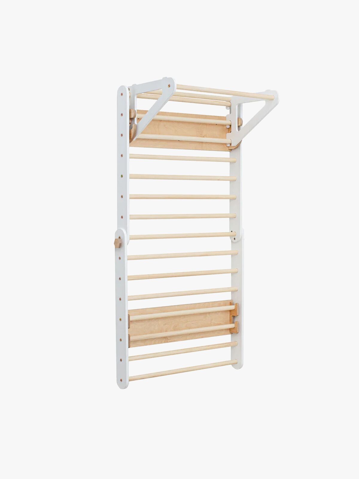 Duck Woodworks Klatretrekant Væg, Hvid