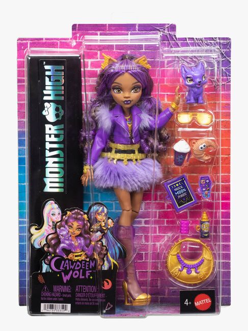 Monster High Core Dukke Clawdeen Wolf & Crescent