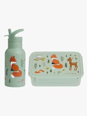 A Little Lovely Company Madkasse & Flaske, Forest Friends