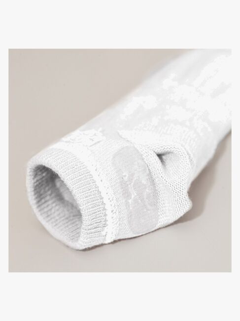 STUCKIES Ankelsokker Anti-slip 3-pak, Hvid