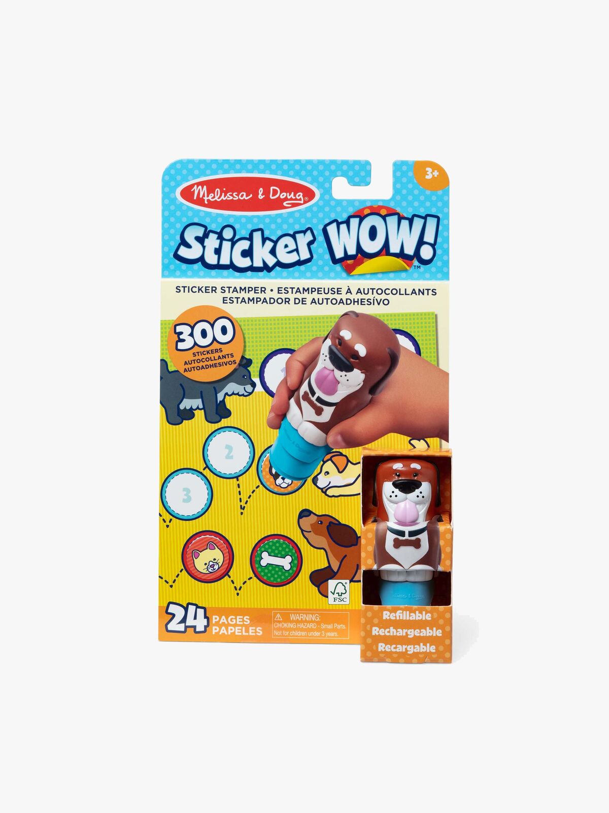 Melissa & Doug Sticker WOW! Ativitetsbog Hund