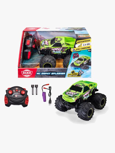 Dickie Toys Amphy Splasher Fjernstyret Offroadbil 18 cm