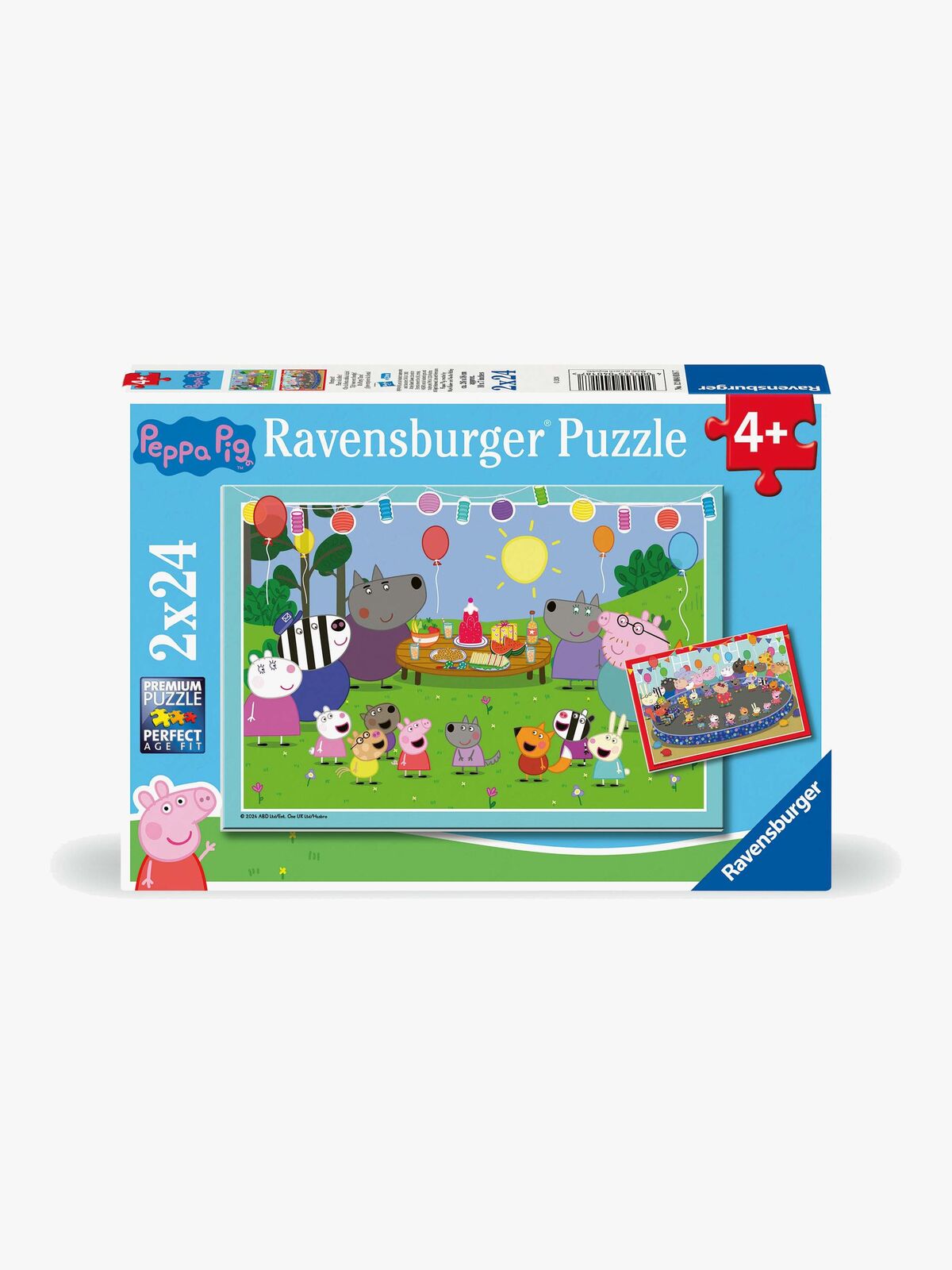Ravensburger Gurli Gris Puslespil 2x24 Brikker