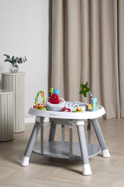 Beemoo PLAY Explore 3-in-1 Aktivitetscenter, Stone Grey