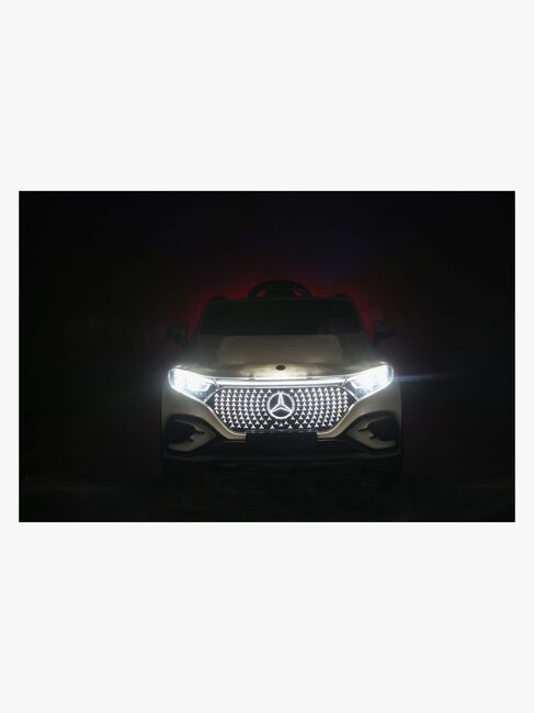 Mercedes-Benz EQS SUV Elbil, Hvid