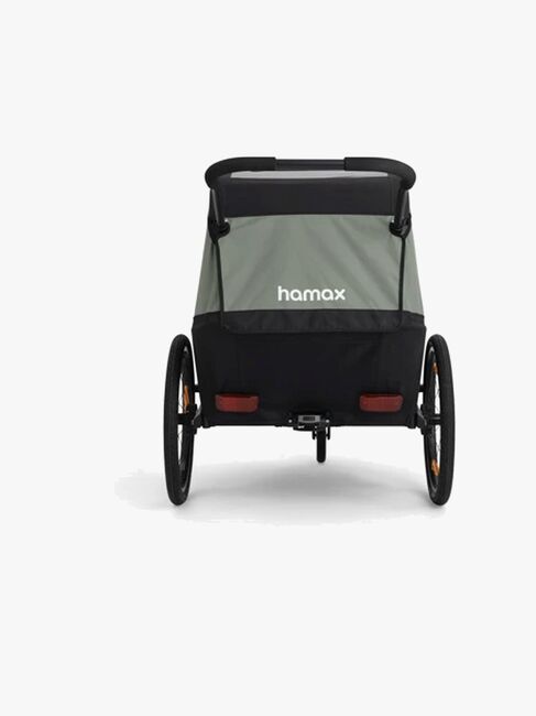 Hamax Traveller Cykelanhænger, Khaki Green/Black