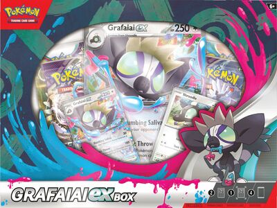 Pokémon Grafaiai EX Box Samlekort
